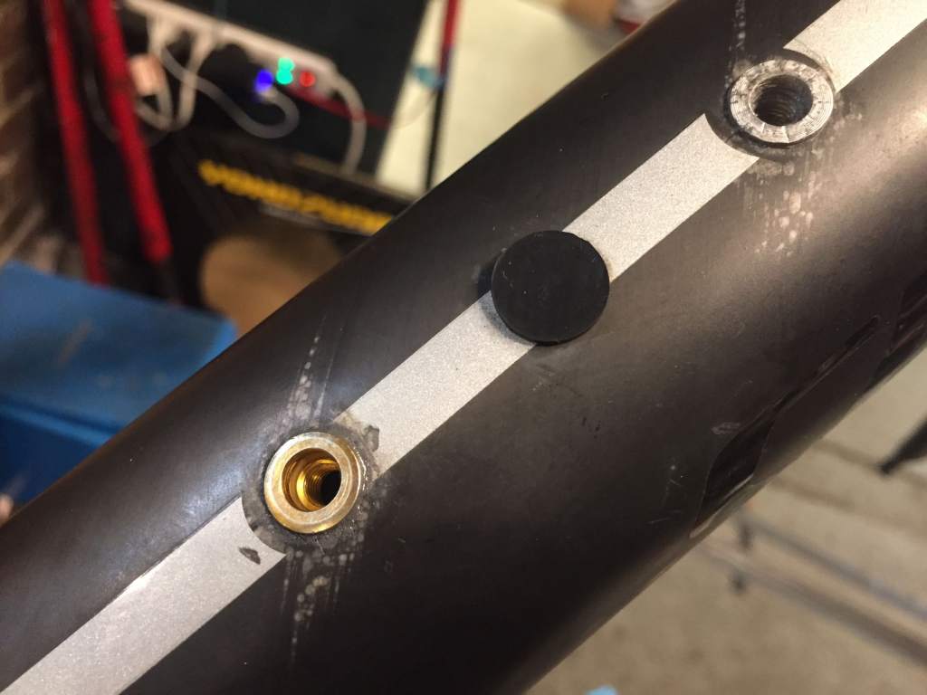 Mark V & Rivnuts Repairing water bottle bosses on carbon bikes Bike