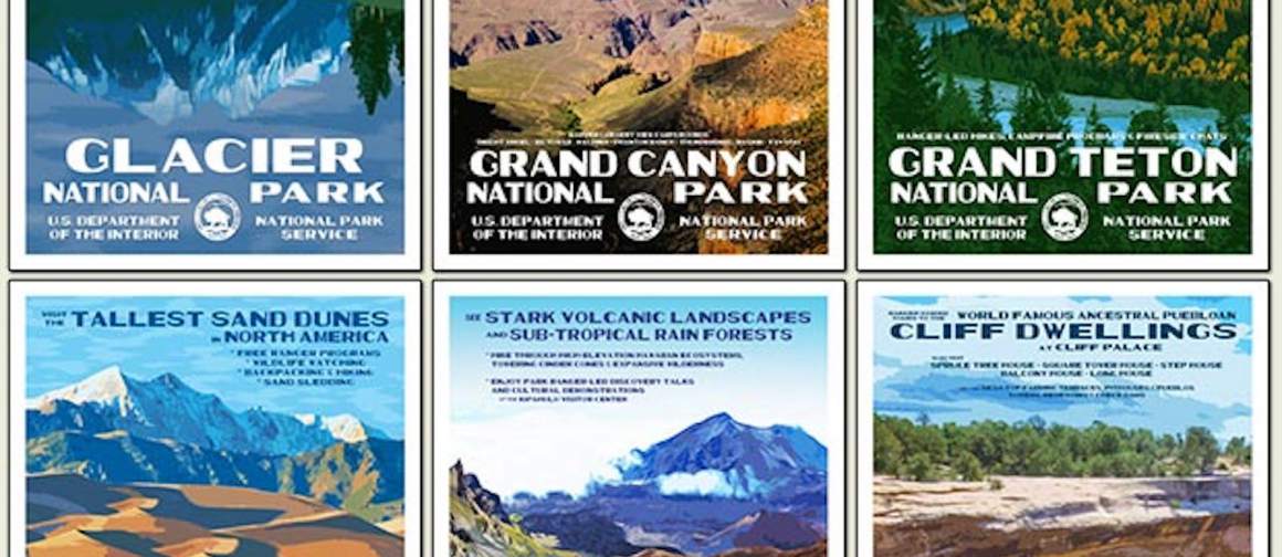 Posters of our National Parks by Decker