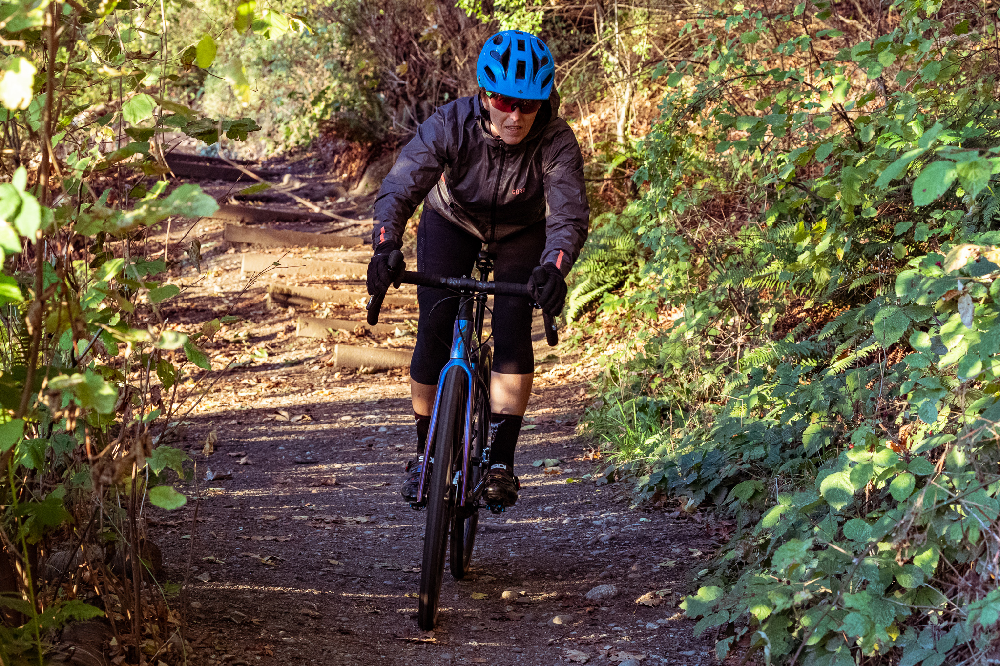 Seat post dropped.