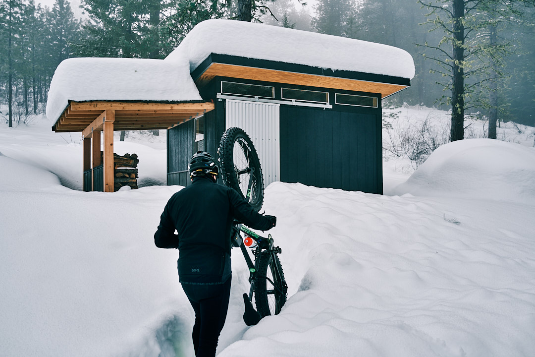 Snow Biking with Gore Wear